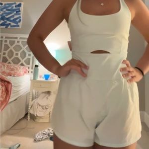 Free People Aqua Glass Righteous Runsie